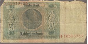 Banknote from Germany