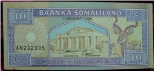 Banknote from Somalia