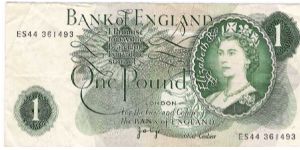 1 Pound Banknote