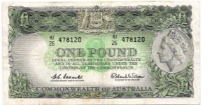 1 Pound Banknote