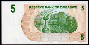 Banknote from Zimbabwe