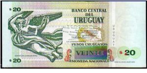 Banknote from Uruguay