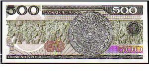 Banknote from Mexico