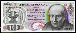 10 Pesos__
Pk 63__

22-07-1970
 Banknote