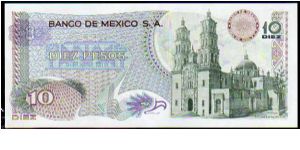 Banknote from Mexico