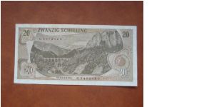 Banknote from Austria