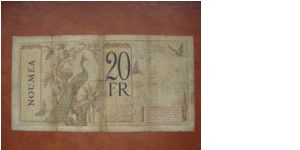 Banknote from French Polynesia