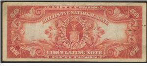Banknote from Philippines