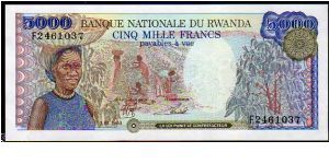 5000 Francs-Amafaranga__
Pk 22__

01-01-1988
 Banknote