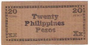 Banknote from Philippines