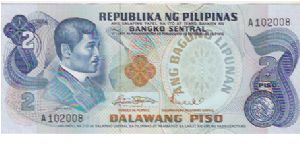 2 PISO

A102008

P # 159 A Banknote
