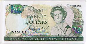 NZ$20 Banknote