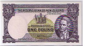 NZ 1 POUND Banknote