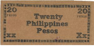 Banknote from Philippines