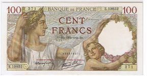 FRANCE 100 FRANCS Banknote