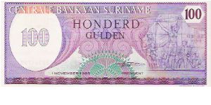 Banknote from Suriname