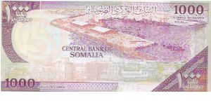 Banknote from Somalia