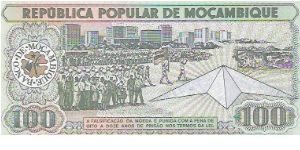 Banknote from Mozambique