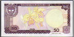 Banknote from Colombia