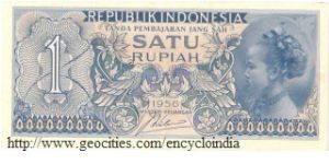 Indonesia Satu Rupiah Banknote