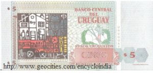 Banknote from Uruguay