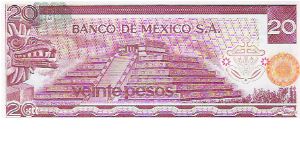 Banknote from Mexico