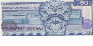 Banknote from Mexico