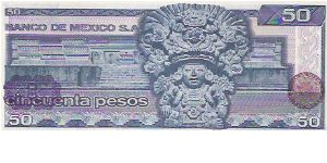 Banknote from Mexico