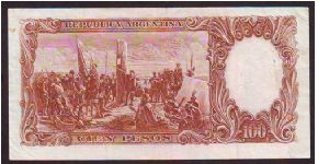 Banknote from Argentina