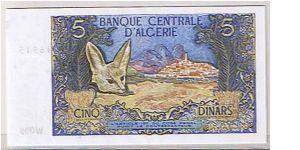 Banknote from Algeria