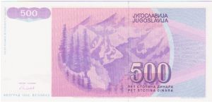 Banknote from Yugoslavia