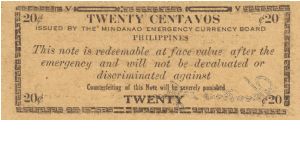 Banknote from Philippines