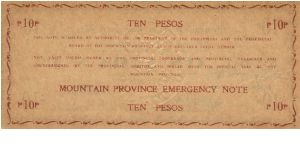 Banknote from Philippines