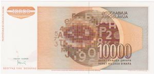 Banknote from Yugoslavia