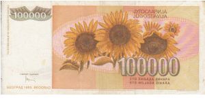 Banknote from Yugoslavia