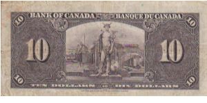 Banknote from Canada