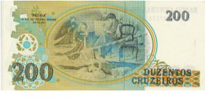 Banknote from Brazil