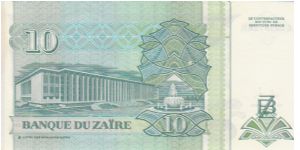 Banknote from Congo