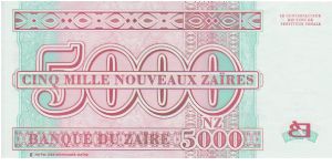 Banknote from Congo