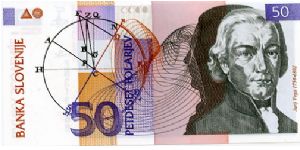 Banknote from Slovenia