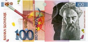 Banknote from Slovenia