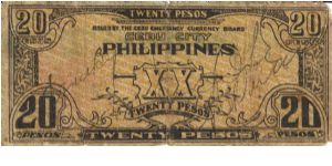 Banknote from Philippines