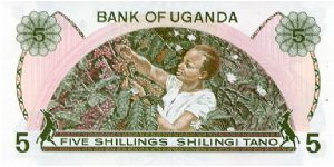 Banknote from Uganda