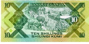 Banknote from Uganda