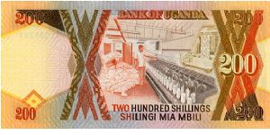 Banknote from Uganda