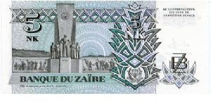 Banknote from Congo