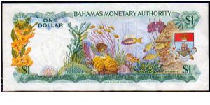 Banknote from Bahamas