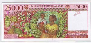 Banknote from Madagascar