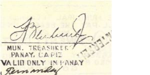 Banknote from Philippines