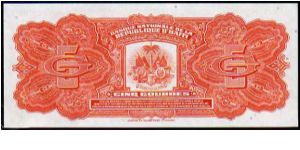 Banknote from Haiti